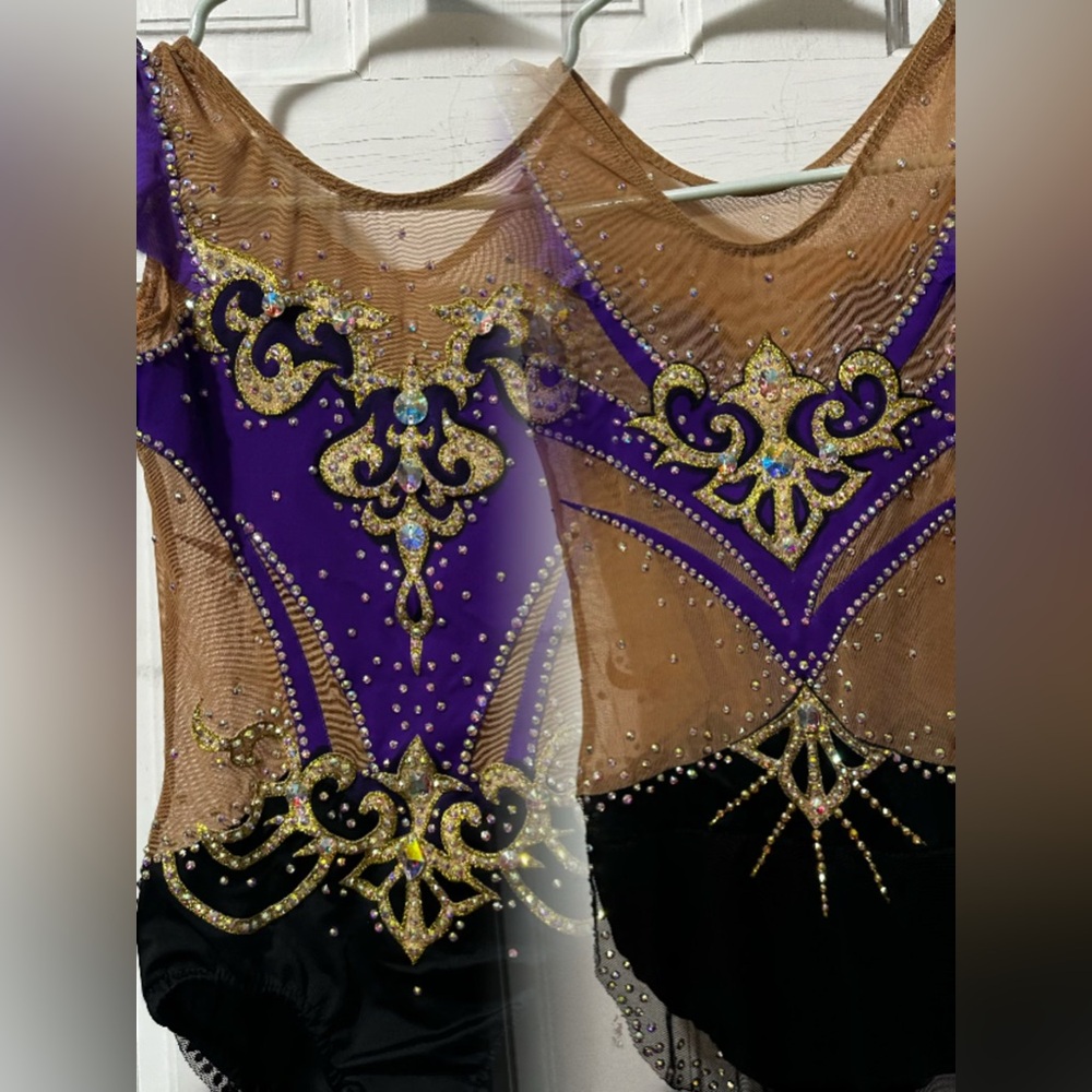 Rhythmic gymnastics leotard for sale preowned